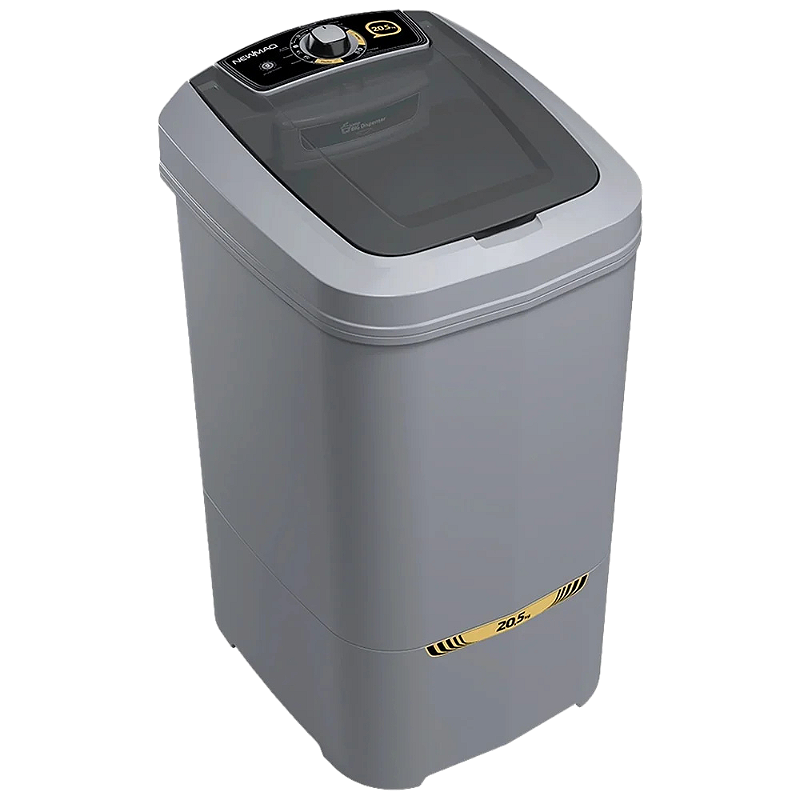 Lavadora Semiautomatica Newmaq 20kg - Cinza