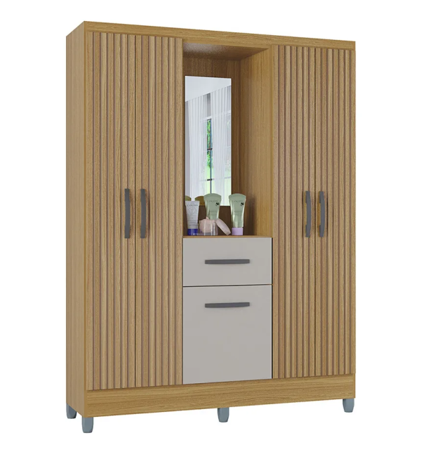 Roupeiro Atlas 5p1g - Dm Rp/Off