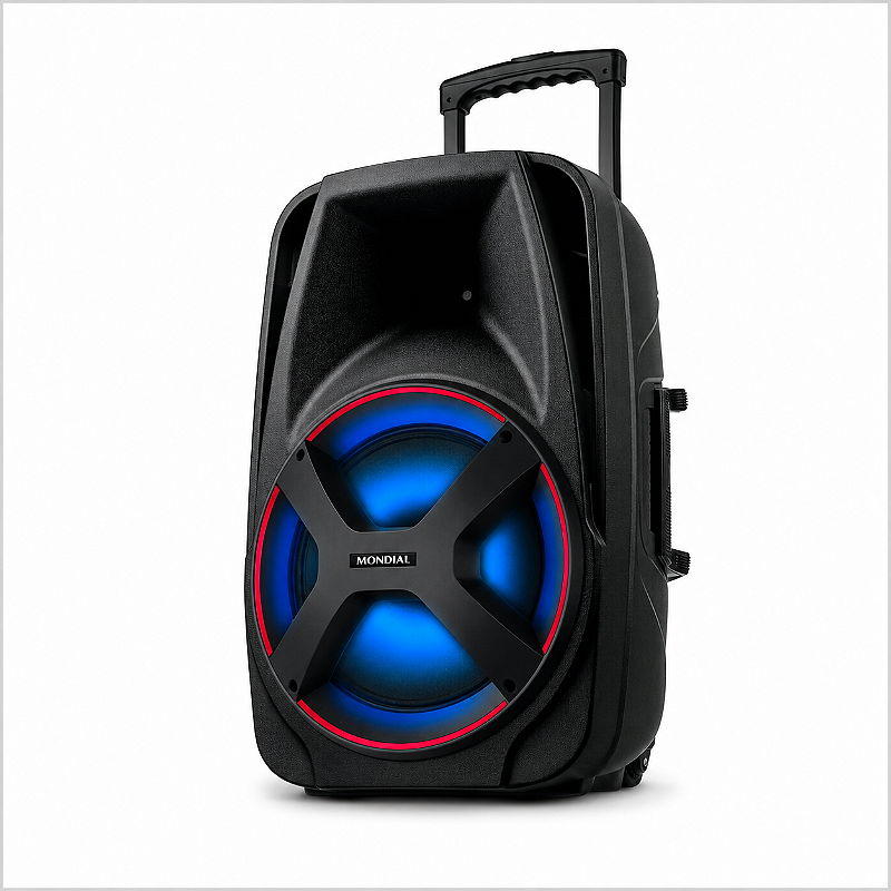 Caixa Amplificada Mondial 550W Bivolt