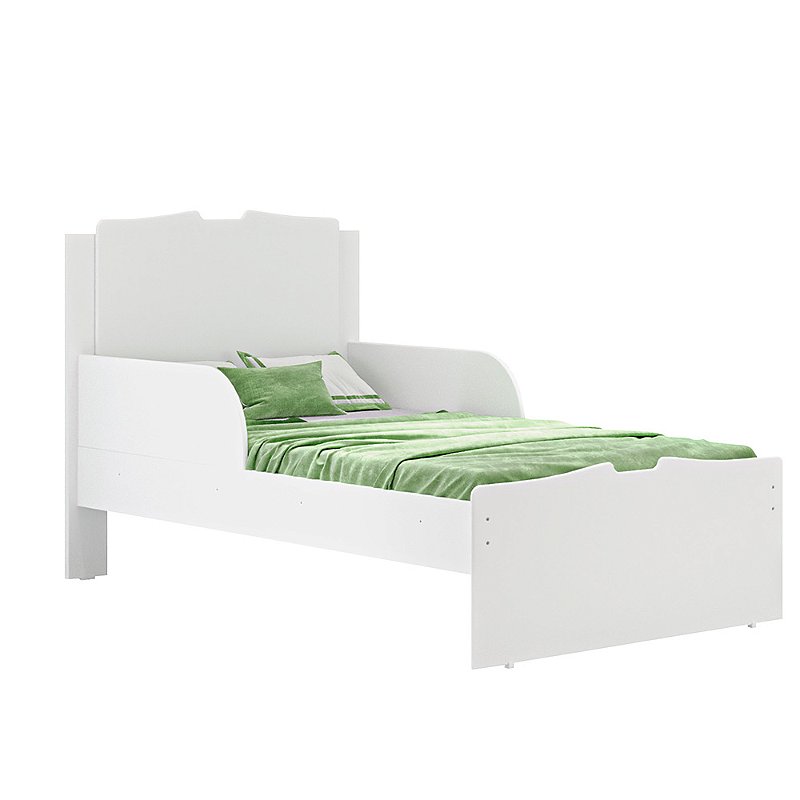 CAMA INFANTIL HAPPY OFF WHITE / OFF WHITE