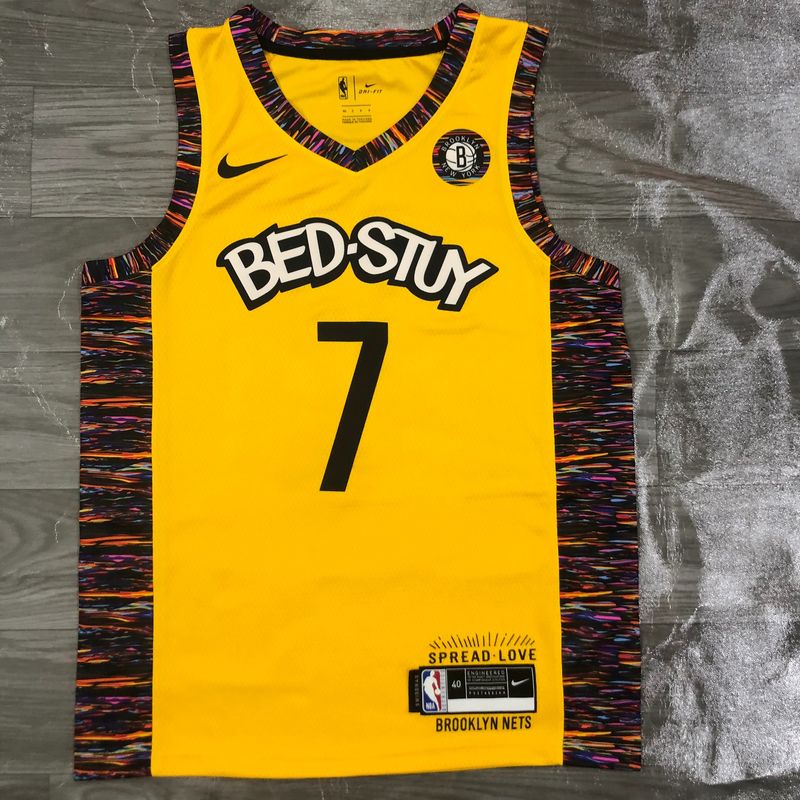 Camisa NBA Basquete Brooklyn Nets 2019-20 Bed-Stuy - ACERVO DAS CAMISAS