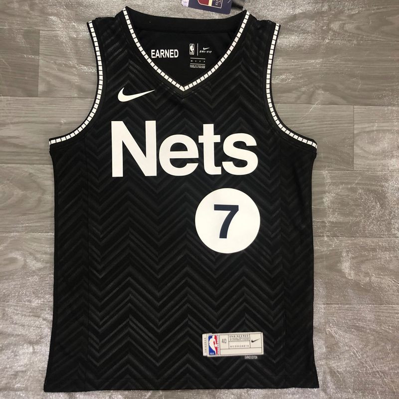 Camisa NBA Basquete Brooklyn Nets 2020-21 Earned - ACERVO DAS CAMISAS