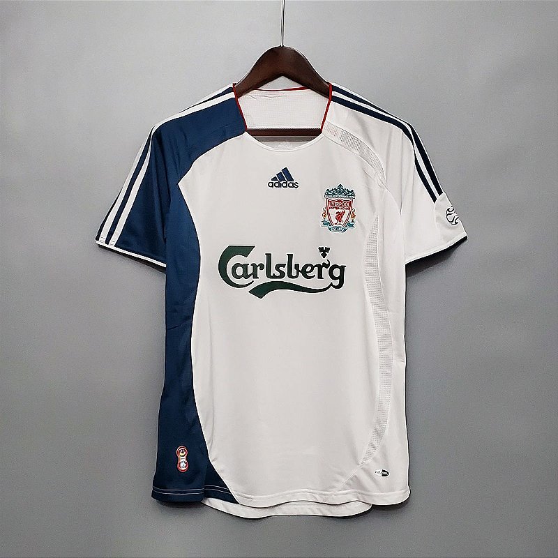 Camisa Liverpool 2006-2007 (Away-Uniforme 2) - ACERVO DAS CAMISAS