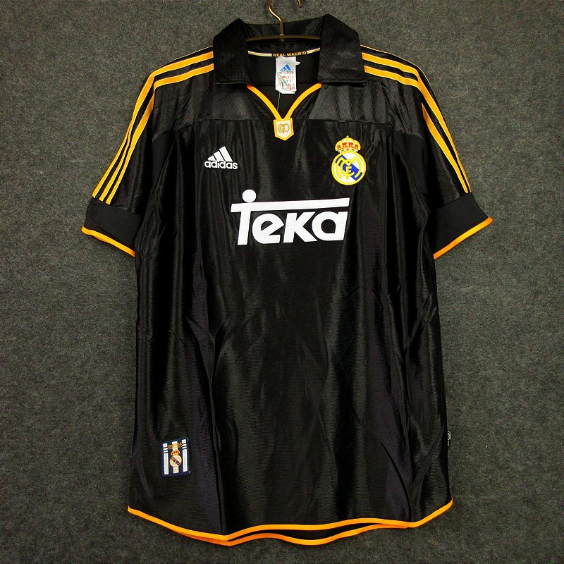 Camisa Real Madrid 1999-2000 (Away-Uniforme 2) - ACERVO DAS CAMISAS