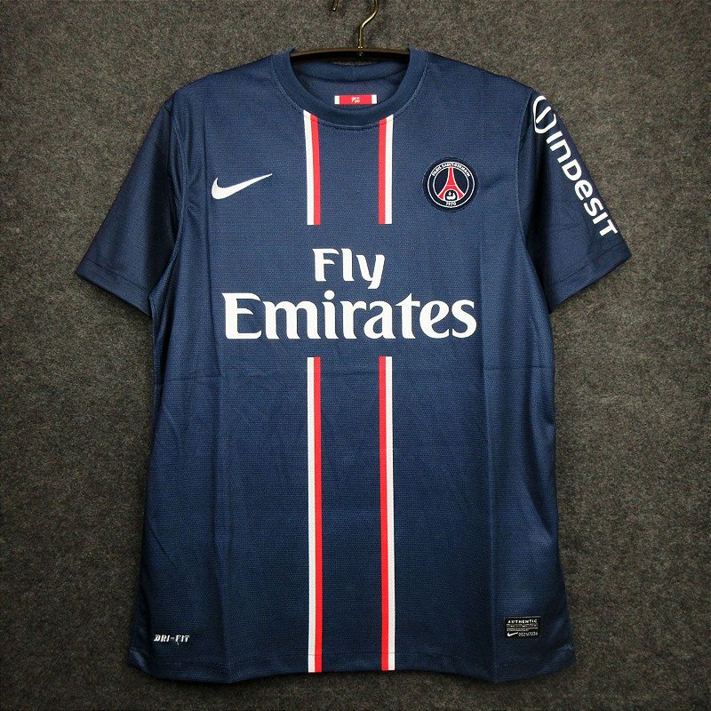 Camisa Paris Saint Germain Psg 2012 2013 Home Uniforme 1 Acervo Das Camisas