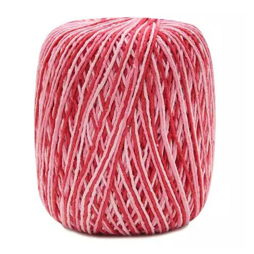 BARBANTE MILANO EUROROMA N 6 226 M - COR 1000 - VERMELHO - Viva