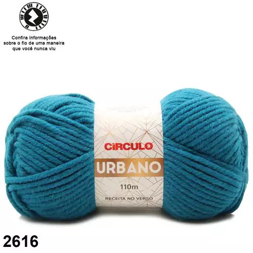 FIO URBANO 110 M CIRCULO COR 2616 - Viva Art Armarinhos