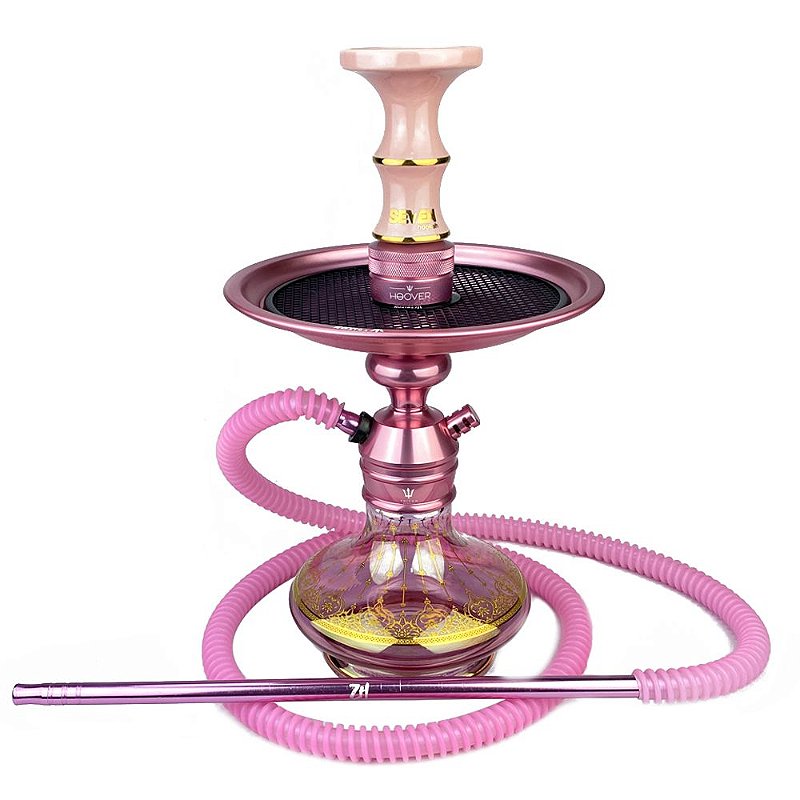 Kit Narguile Completo Triton Zip - Rosê KIT556 - Zagabria Hookah