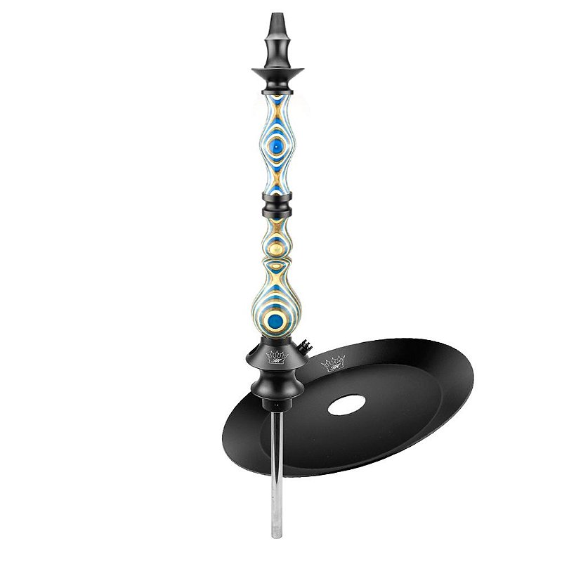 Kit Stem Narguile Regal Melech Diamond Ocean + Prato Regal Tray