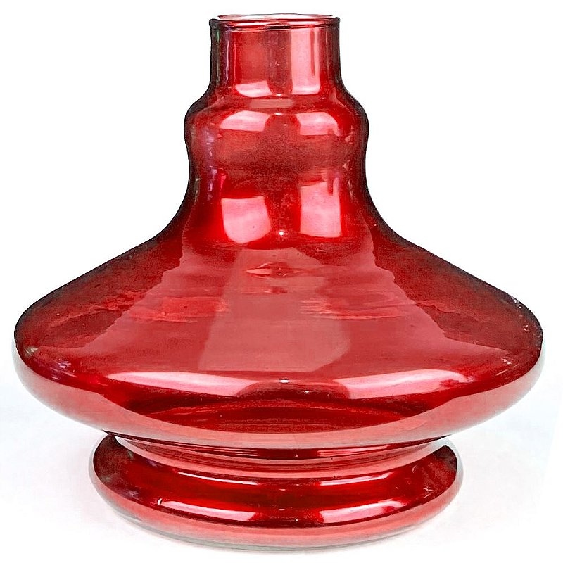 Vaso ZH Mini New Aladim Metálico - Vermelho - Zagabria Hookah