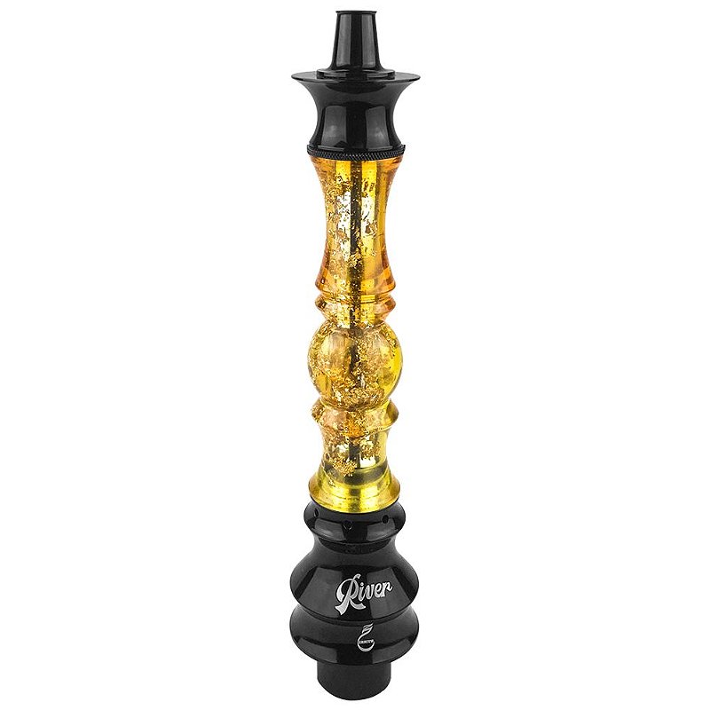 镭射黑 临江仙 4cm×5m 100cm/loop Stem Narguile Zenith River #44 - Zagabria Hookah - Narguile