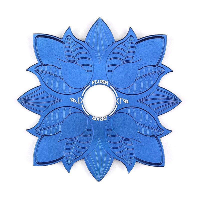 Prato Zenith Flush Draw - Azul Escuro - Zagabria Hookah - Narguile