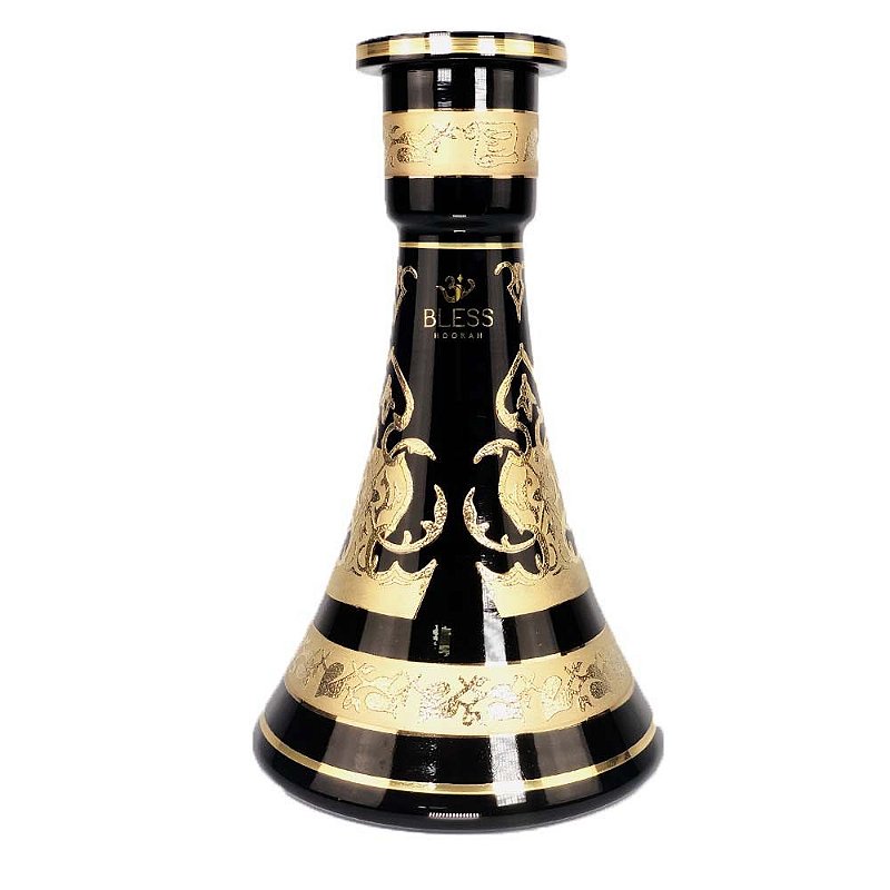 Vaso Bless Hookah Paris Tower 30CM - Preto - Zagabria Hookah