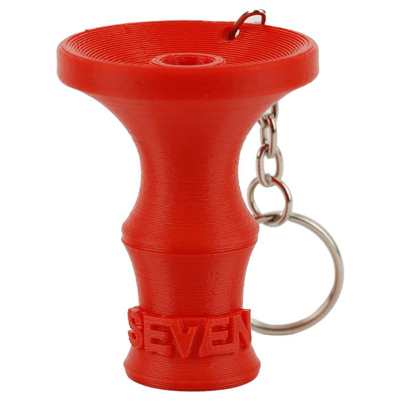 りーちろー　7 Chaveiro e Furador Seven Hookah - Vermelho - Zagabria Hookah