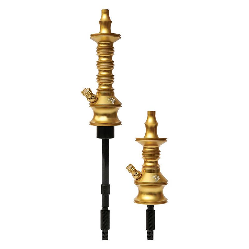 Stem Narguile Zeus Smart 2 Respiros - Dourado - Zagabria Hookah