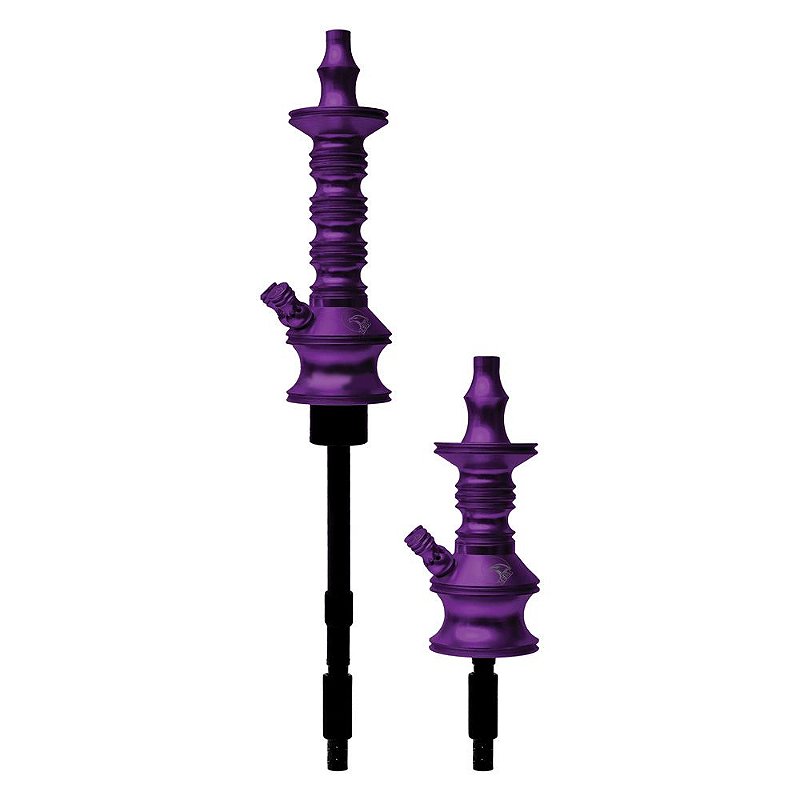Stem Narguile Zeus Smart 2 Respiros - Roxo Fosco - Zagabria Hookah