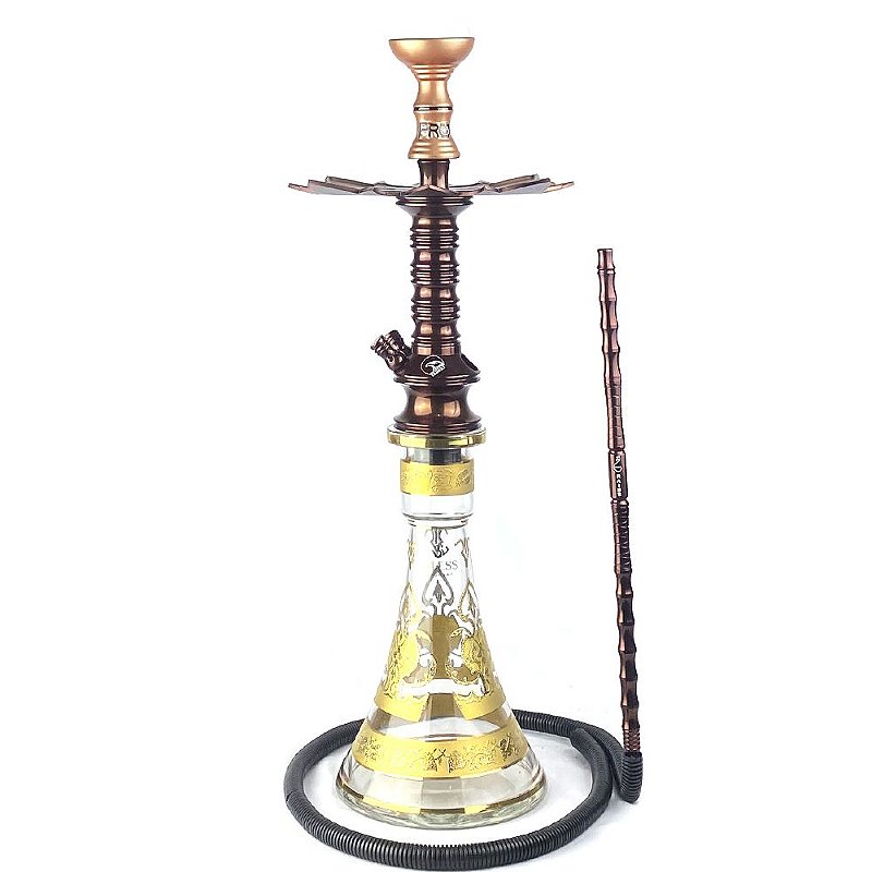Kit Narguile Completo Zeus Smart - Bronze KIT744 - Zagabria Hookah
