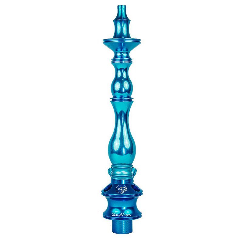 Stem Narguile Zeus Two Hoses - Azul Claro - Zagabria Hookah