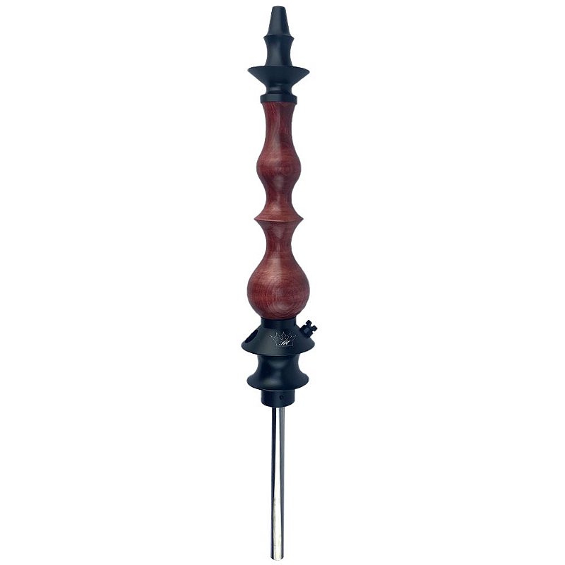 Kit Stem Narguile Regal Queen Standard Matte Red + Prato Regal