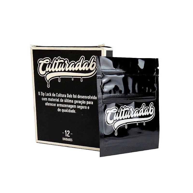 Box Zip Lock Cultura DAB (CX/12un) - Zagabria Hookah - Narguile