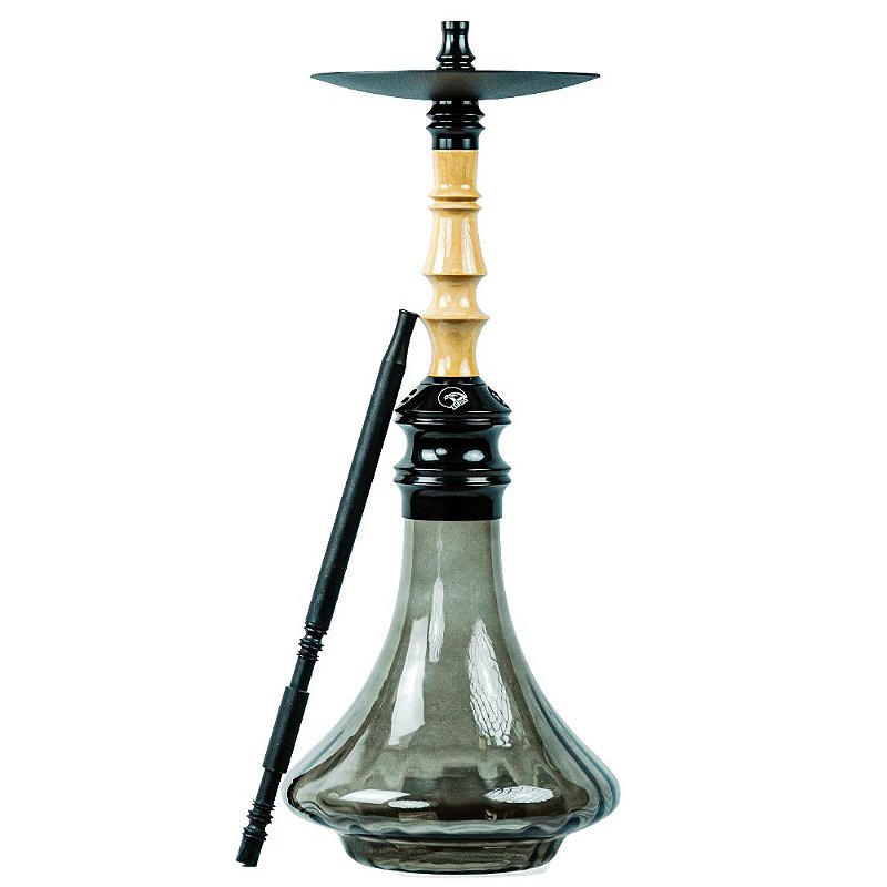 Narguile Completo Zeus Zyon - Black Fosco/Fumê - Zagabria Hookah