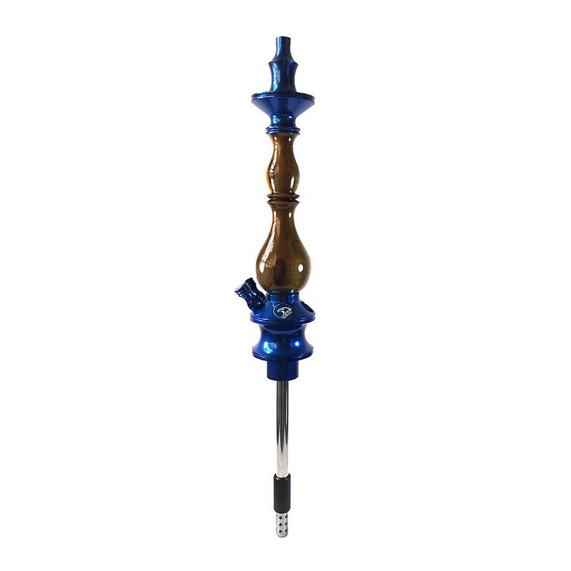 Stem Narguile Zeus Hookah New Edition 2 Respiros - Azul Escuro