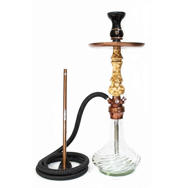Narguile Amazon Hookah Future - Bronze/ Pioppo/ Twist - Zagabria