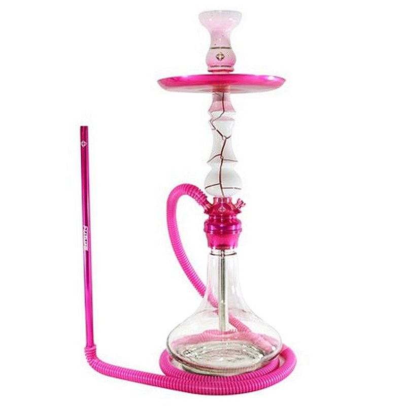 Narguile Amazon Hookah Future Rosa/ Onix Red/ Clear Zagabria Hookah