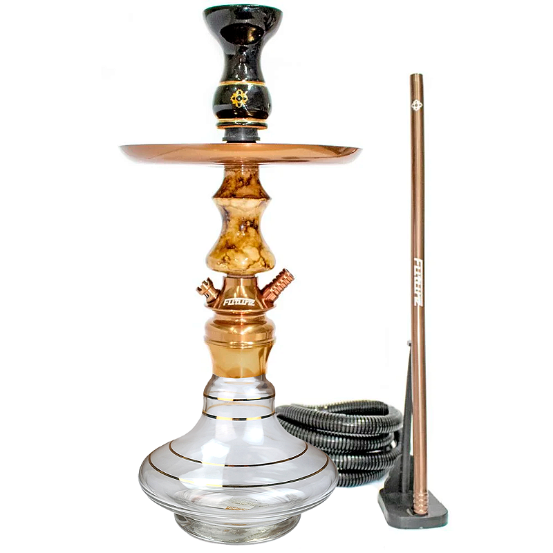 Narguile Amazon Future Prime Bronze/Piopo/Clear Zagabria Hookah