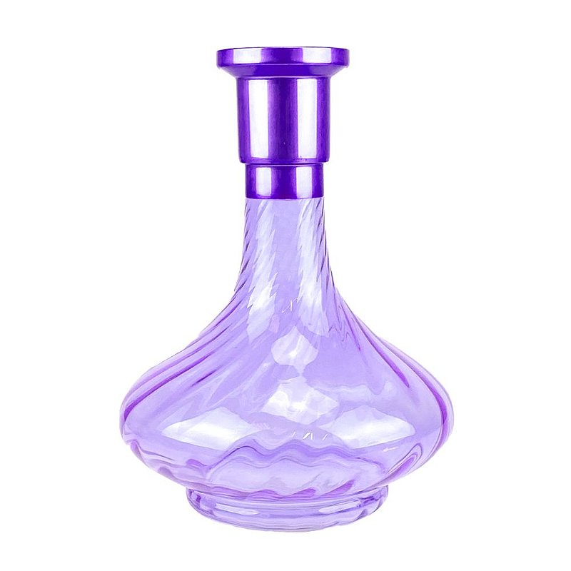 Vaso ZH Genie 30cm Rigado - Roxo/Roxo - Zagabria Hookah - Narguile