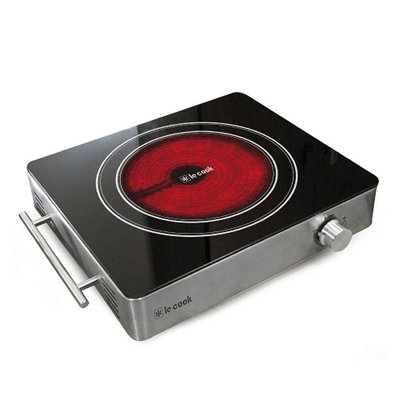 Cooktop elétrico 1 boca /1800W /vidro Utilità Cozinha