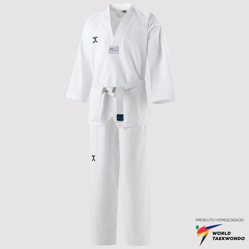 Dobok adidas gola branca hot sale