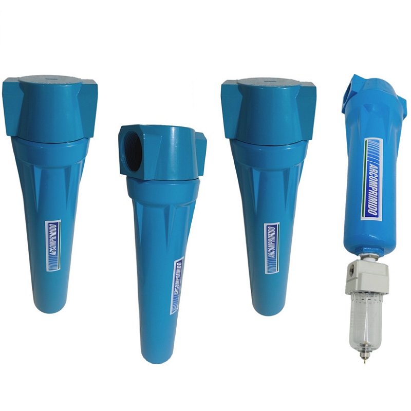 Pré Pós Carvão Bacteriológico Linha Blue 16bar 1/2