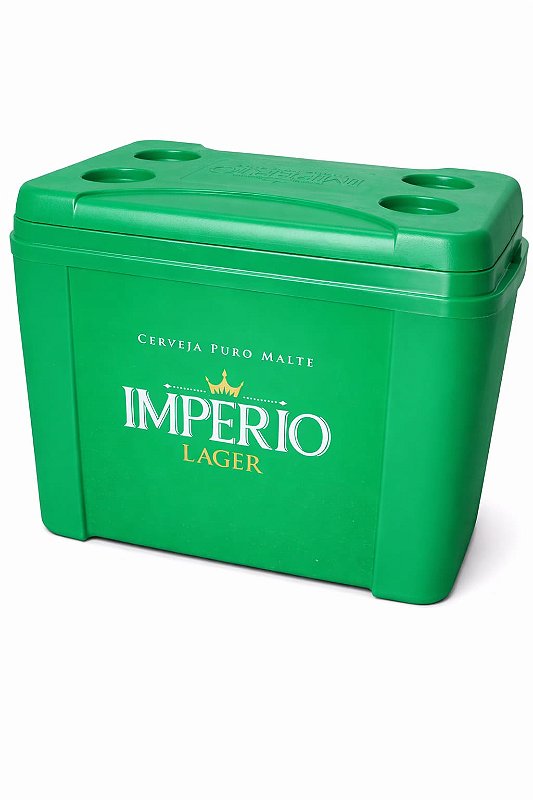 IMP．IMPERIAL CAIXA TERMICA 34 LTS IMPERIO LAGER PLASTICO LAVIT TUNIC VERD