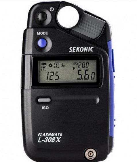 Sekonic L-308X Flashmate – Medidor de Luz Portátil para Foto e