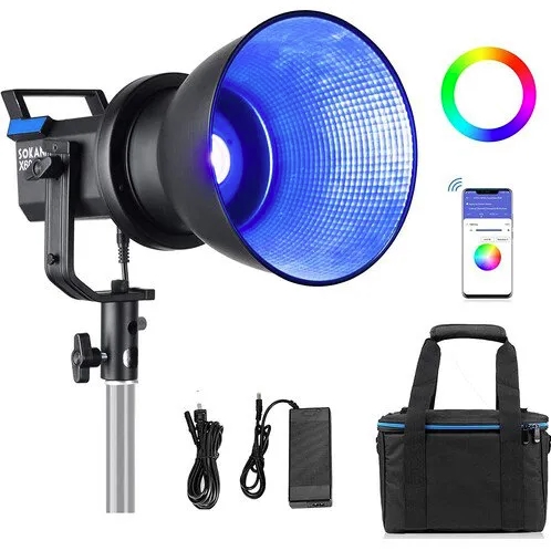 LED SOKANI RGB X60 COB - EKOBAN Equipamentos Fotográficos LED SOKANI RGB X60 COB - EKOBAN Equipamentos Fotográficos