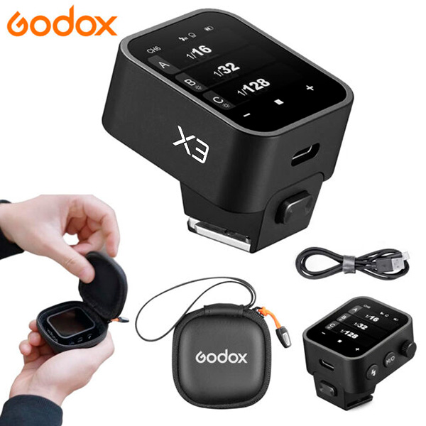 【YY666】Godox X3 TTLワイヤレスフラッシュトリガーSony Godox X3 - EKOBAN Equipamentos Fotográficos Estúdio - Godox Atek