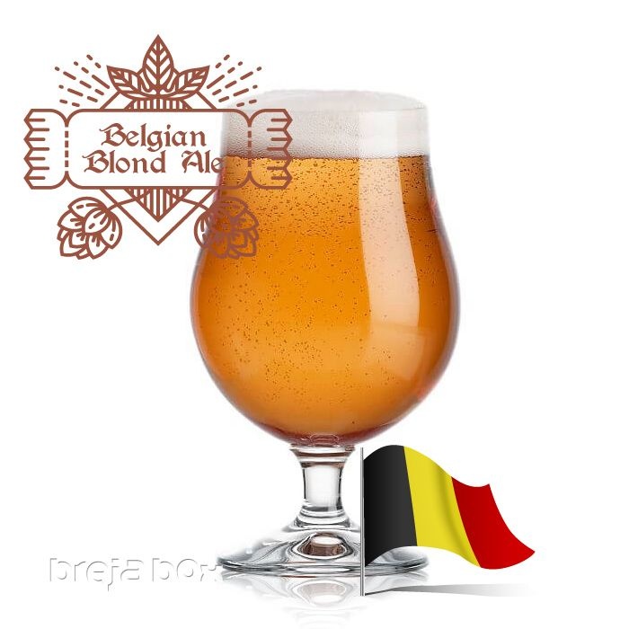 Belgian Blond Ale kit receita - Breja Box - Breja Box - tudo para fazer  cerveja caseira: maltes, lúpulos, fermentos e equipamentos