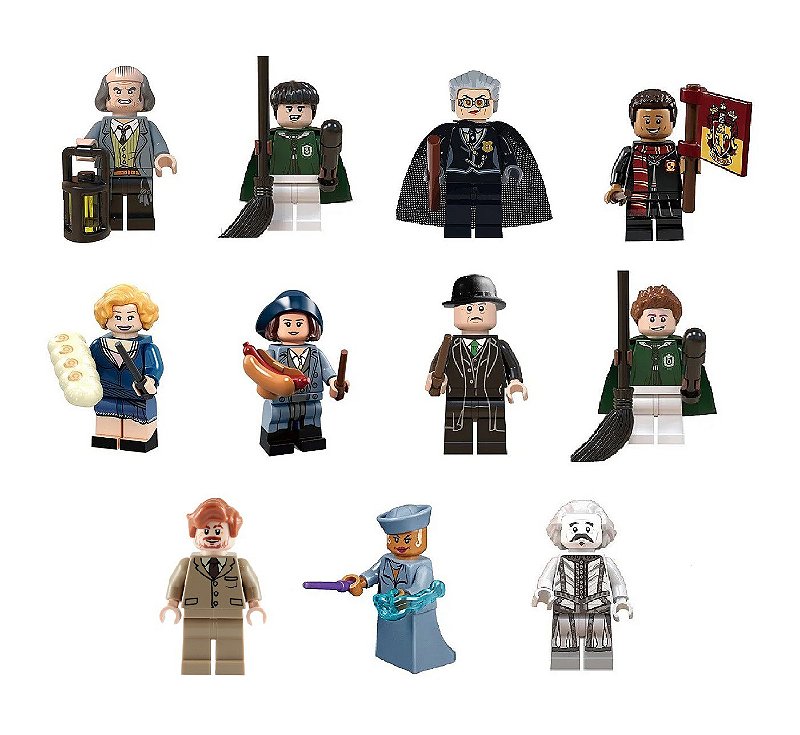 Boneco Harry Potter lego Bloco de montar Brinquedo Kit Boneco