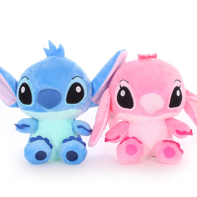 Pelúcia Stitch e Angel Disney Store - Toy Store - Brinquedos, Bonecos