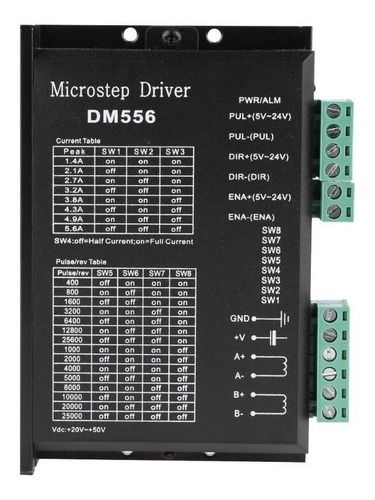 Driver DM556D 5.6A Menor Preço - Cnc Motion Comércio de peças