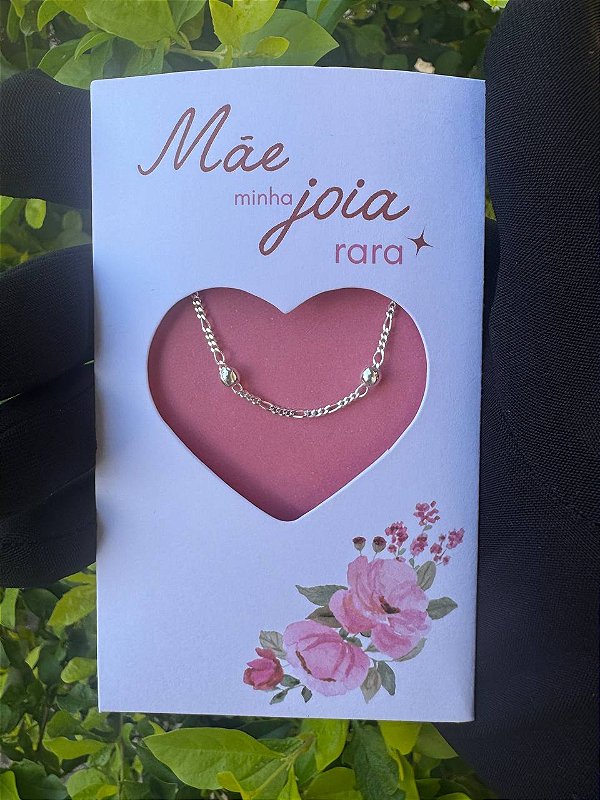 KIT CARTELA ESPECIAL PULSEIRA BOLINHAS EM PRATA 925