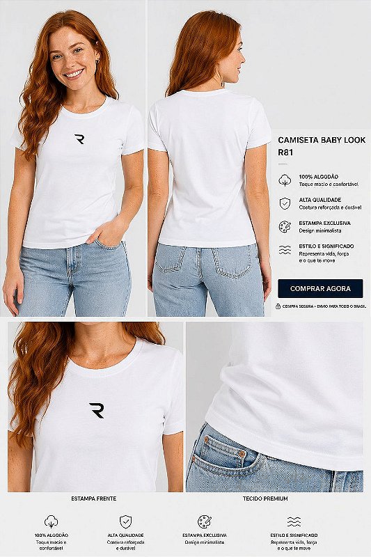 Baby Look Feminina R