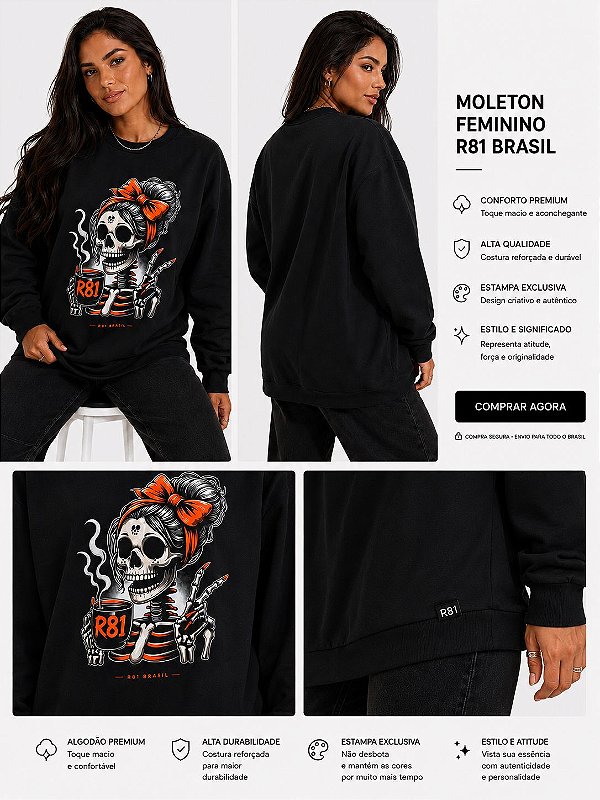 Moleton Feminino