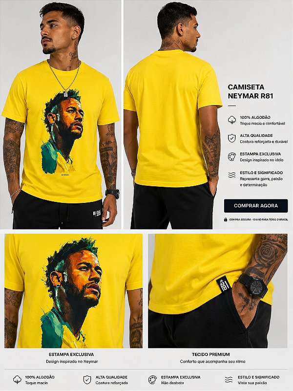 Camiseta Neymar