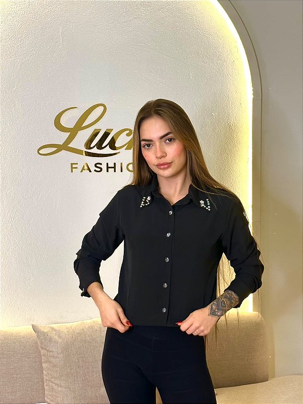 CAMISA SOCIAL PINGENTE