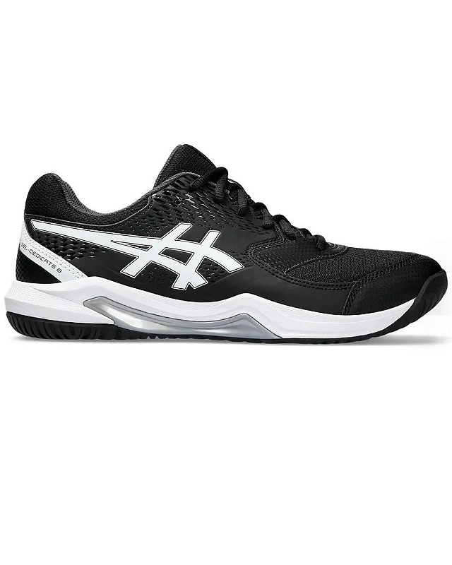 Tênis Asics Gel Dedicate 8 preto/branco