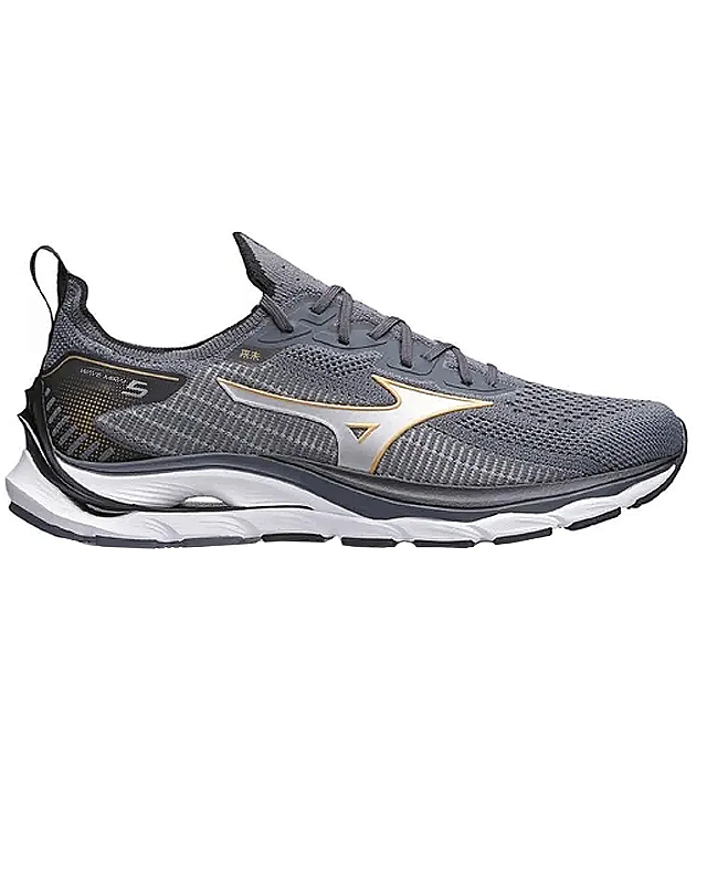 Tênis Mizuno Wave Mirai 5 Chumbo 45 - 46