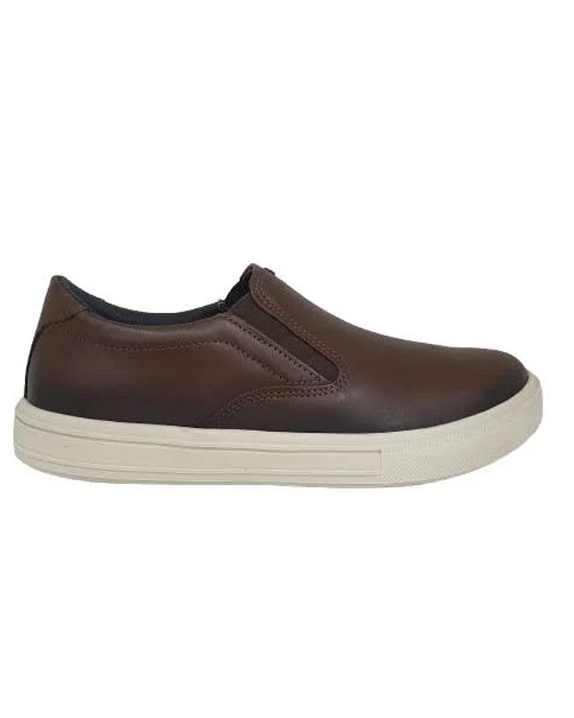 Sapatênis Pegada Slip On Masculino Tabaco