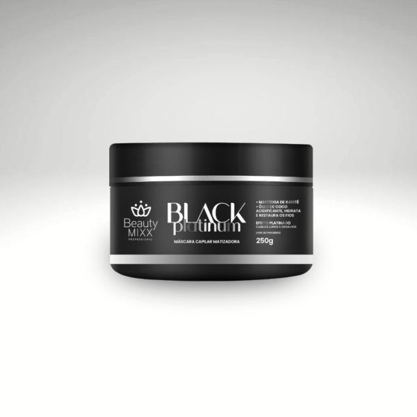 ..MASCARA BLACK PLATINUM BEAUTY MIXX 250G